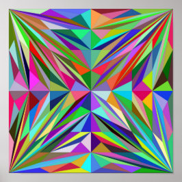 抽象芸術曼荼羅 ポスター