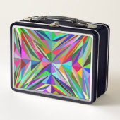 抽象芸術曼荼羅 メタルランチボックス (正面)