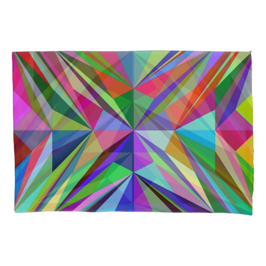 抽象芸術曼荼羅 枕カバー (正面左)