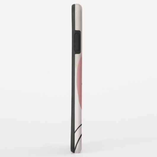 抽象芸術月相 Case-Mate iPhoneケース (裏面/右)