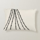 抽象芸術月 アクセントクッション (裏面)