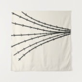 抽象芸術月 タペストリー (正面(横))