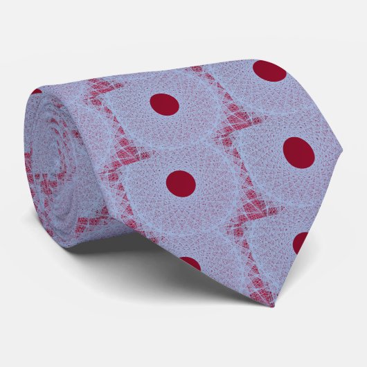 抽象芸術月 ネクタイ (ロール)