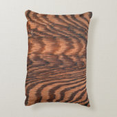 抽象芸術木材デザイン アクセントクッション (裏面(縦))