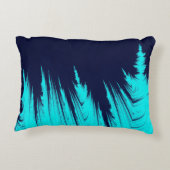 抽象芸術木 アクセントクッション (裏面)