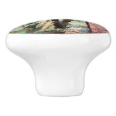 抽象芸術木 セラミックノブ (側面)