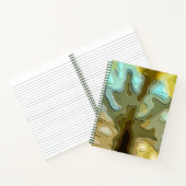 抽象芸術木 ノートブック (内部)