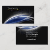抽象芸術未来型の名刺 名刺 (正面/裏面)
