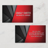 抽象芸術未来型パネル 名刺 (正面/裏面)