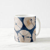 抽象芸術東洋フローラモチーフシームレスなパターン.p コーヒーマグカップ (正面右)