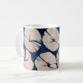 抽象芸術東洋フローラモチーフシームレスなパターン.p コーヒーマグカップ (正面左)