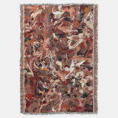 抽象芸術松 スローブランケット (正面縦)