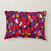 抽象芸術枕 アクセントクッション (裏面)