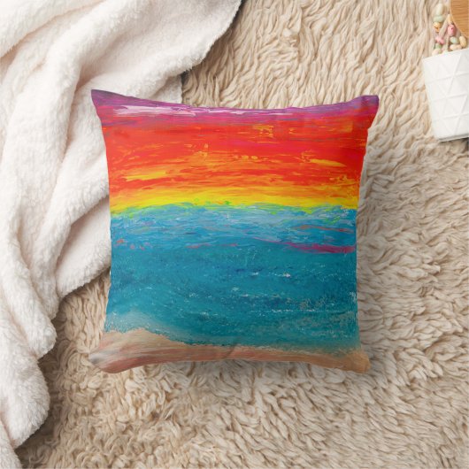 抽象芸術枕 クッション (ブランケット)