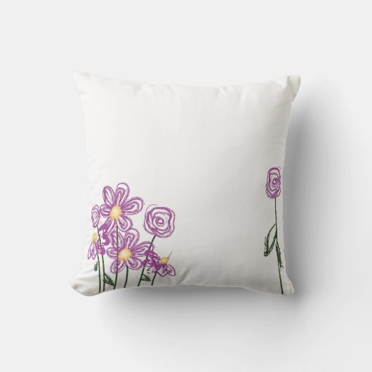 抽象芸術枕 クッション (正面)