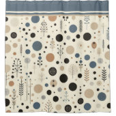 抽象芸術林 シャワーカーテン (正面)