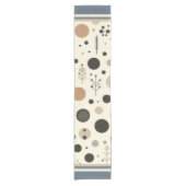 抽象芸術林 ショートテーブルランナー (正面)