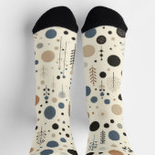 抽象芸術林 ソックス (上部)