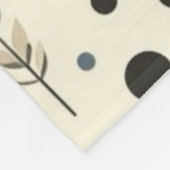 抽象芸術林 フリースブランケット (角)