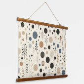 抽象芸術林 吊り下げ型タペストリー (傾斜あり)