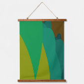 抽象芸術林 吊り下げ型タペストリー (正面)