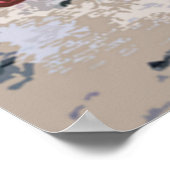 抽象芸術果実 ポスター (角)