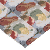 抽象芸術果実 ロングテーブルランナー (コーナー)