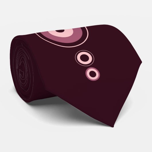 抽象芸術柄 ネクタイ (ロール)