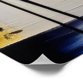 抽象芸術柔らかさ ポスター (角)