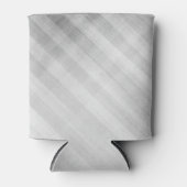 抽象芸術格子パターン 缶クーラー (正面)