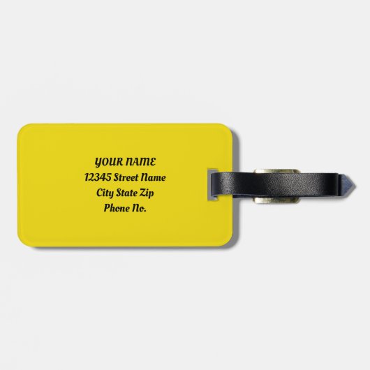 抽象芸術桜春さくらんぼブロッサムフローラ ラゲッジタグ (裏面横)