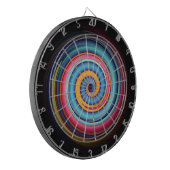 抽象芸術棒つきキャンデー ダーツボード (正面左)