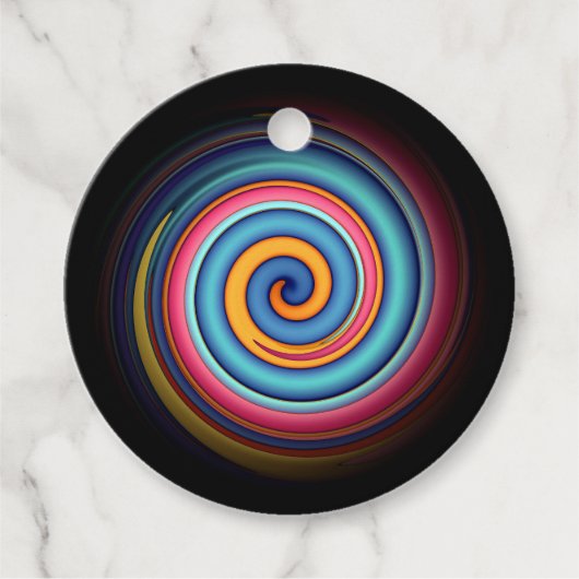 抽象芸術棒つきキャンデー フェイバータグ (正面)