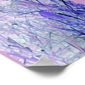 抽象芸術植物ポスター ポスター (角)