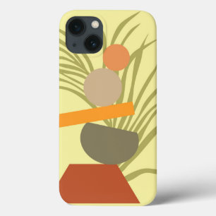 抽象芸術植物性快楽 iPhone 13ケース