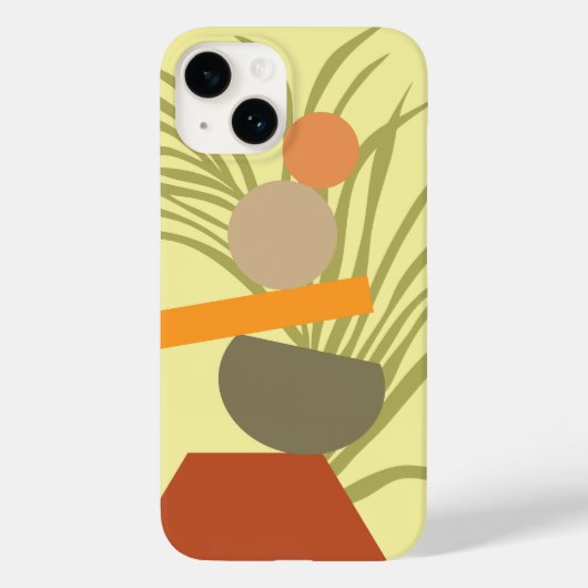 抽象芸術植物性快楽 Case-Mate iPhoneケース (裏面)