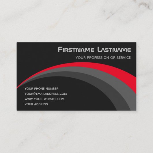 抽象芸術楕円グレーエレガントドグレー 名刺 (裏面)