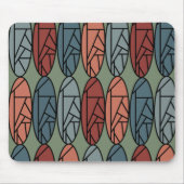 抽象芸術楕円 マウスパッド (正面)