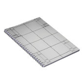 抽象芸術構コンテンポラリー造 ノートブック (右側)