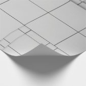 抽象芸術構コンテンポラリー造 ラッピングペーパー (角)