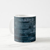抽象芸術構造背景 コーヒーマグカップ (正面左)