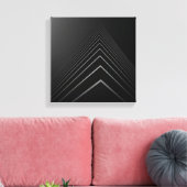 抽象芸術構造 キャンバスプリント (インサイチュ (リビング))