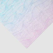 抽象芸術様式化ビーチ波パタモダンーン 薄葉紙 (詳細)