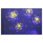 抽象芸術様式星夜 ファブリック (ファットクウォーター)