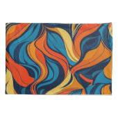 抽象芸術標準ペア枕カバー 枕カバー (裏面-左)