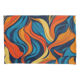 抽象芸術標準ペア枕カバー 枕カバー