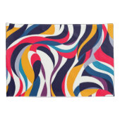 抽象芸術標準ペア枕カバー 枕カバー (裏面-右)