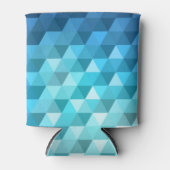 抽象芸術模様の背景 缶クーラー (正面)