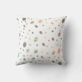 抽象芸術模様パステルモダンデザイン枕 クッション (裏面)