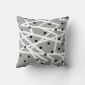 抽象芸術模様モダンデザイン枕 クッション (裏面)